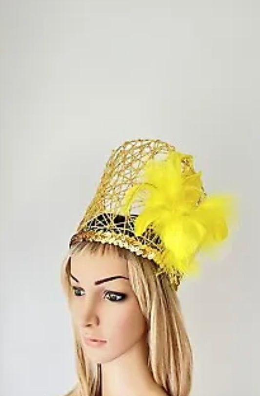 z-Sold Gold & Yellow Crown