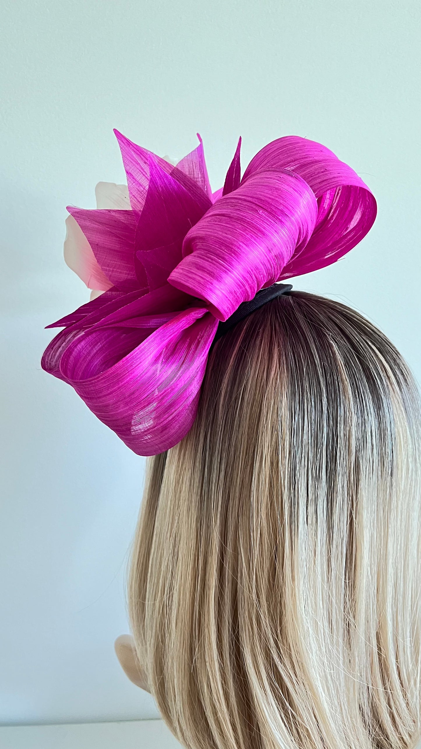 z-Sold Pink & Magenta Fascinator